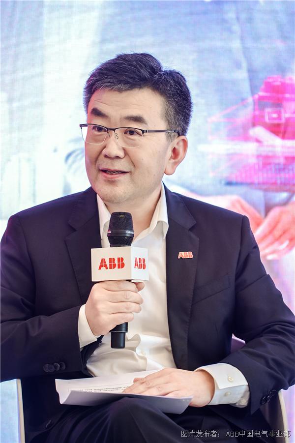 ABB中国电气事业部负责人赵永占发言.JPG