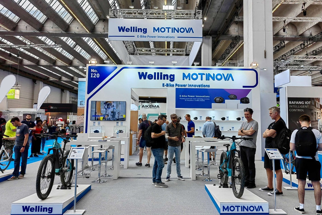  天騰動力攜Motinova 和 Welling E-bike電驅新品  亮相EUROBIKE 2022