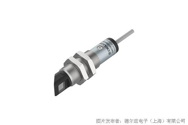   德尔兹DEUZE  90度发射M18金属外壳圆柱型光电传感器