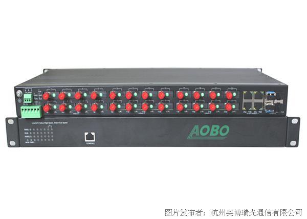 AOBO 7228B系列三层机架式网管型工业以太网交换机