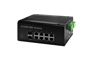 恩创8010GX2-2SX-PS工业交换机