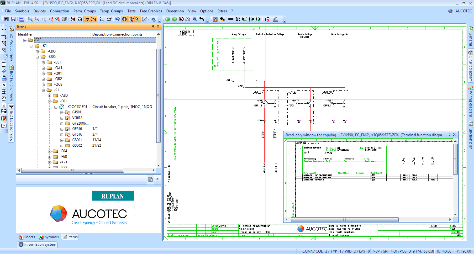 AUCOTEC  RUPLAN - 能源供應商的CAD