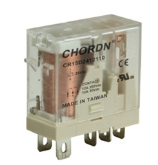 意大利橋頓CHORDN CR15高靈敏度小體積中間繼電器