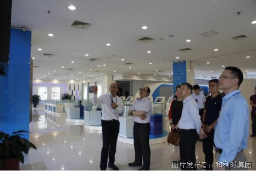 北京市经信局、中国核电领导一行莅临和利时交流考察