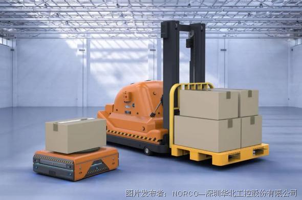 华北工控AGV专用嵌入式产品方案——为物流仓库智能搬运提供助力