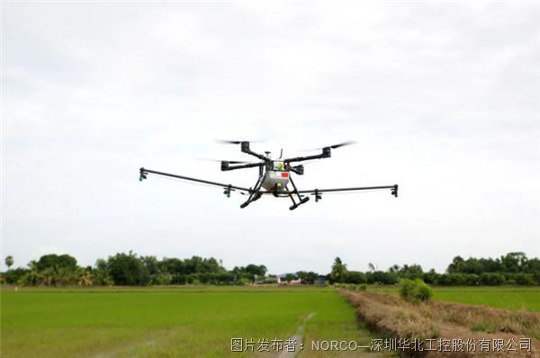 植保無人機飛防作業，華北工控可提供智能嵌入式硬件助力！