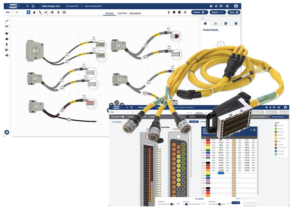 英国Pickering公司更新了线缆设计工具Cable Design Tool