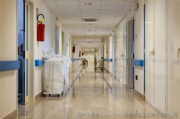 醫院物流智慧化建設 | 華北工控打造醫療配送機器人嵌入式產品方案