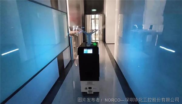 华北工控智能机器人产品方案，为智慧战“疫”提供助力！