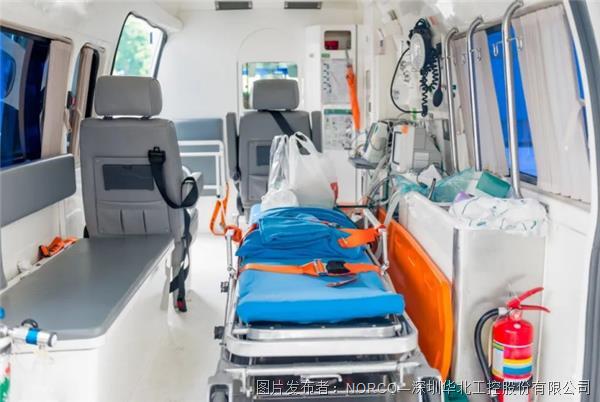 华北工控BIS-6680I整机，助力打造更智慧的院前急救系统