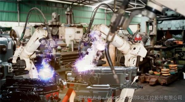 华北工控机器人产品方案，加速实现无人工厂自动化高效生产