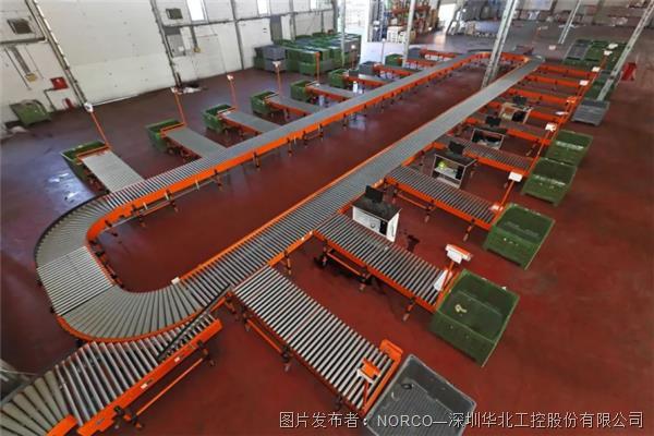 智慧物流发展，华北工控提供智能分拣中心系统定制化工业整机方案