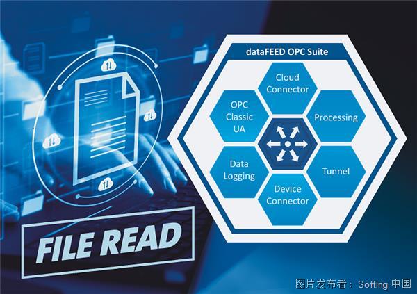 dataFEED OPC Suite Extended新版本支持从XML文件中读取生产数据