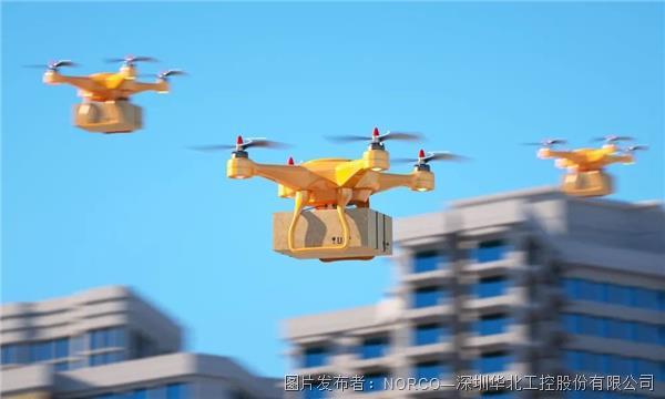 发展城市低空物流，华北工控提供配送无人机行业定制化主板方案