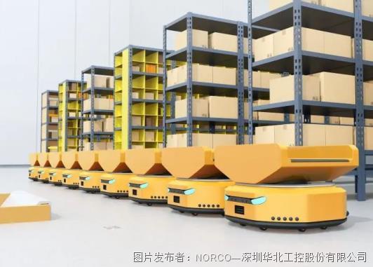 华北工控AMR机器人控制产品方案，助力快消行业生产力提升