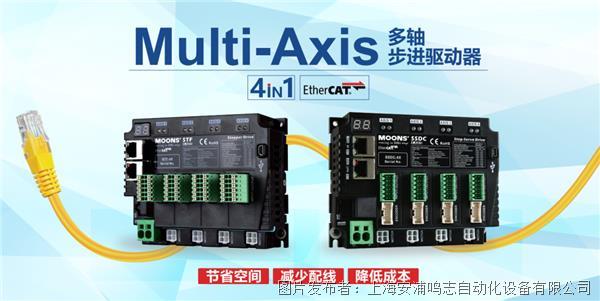 新品首發 | Multi-Axis系列多軸步進與步進伺服驅動器