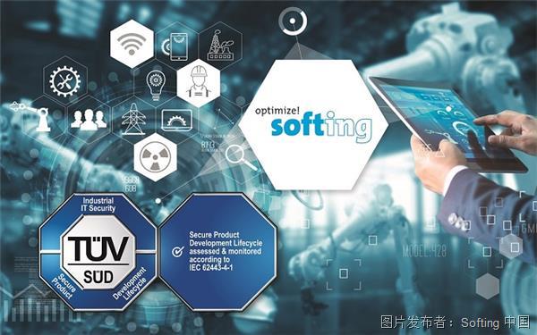 Softing工業獲得自動化產品安全開發流程認證