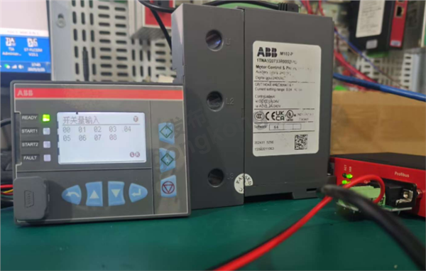 ABB电机保护单元通过profibusDP主站转profinet网关接入到西门子1200plc系统461.png
