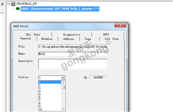ABB电机保护单元通过Profibus DP主站转Modbus TCP网关实现上位机通讯779.png