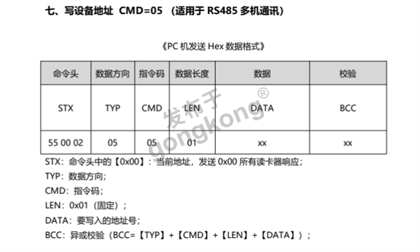 M8-11读卡器如何通过RS485转Profinet网关在plc写入从站地址610.png