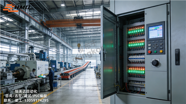 工厂环境与 PLC 控制柜关联.png