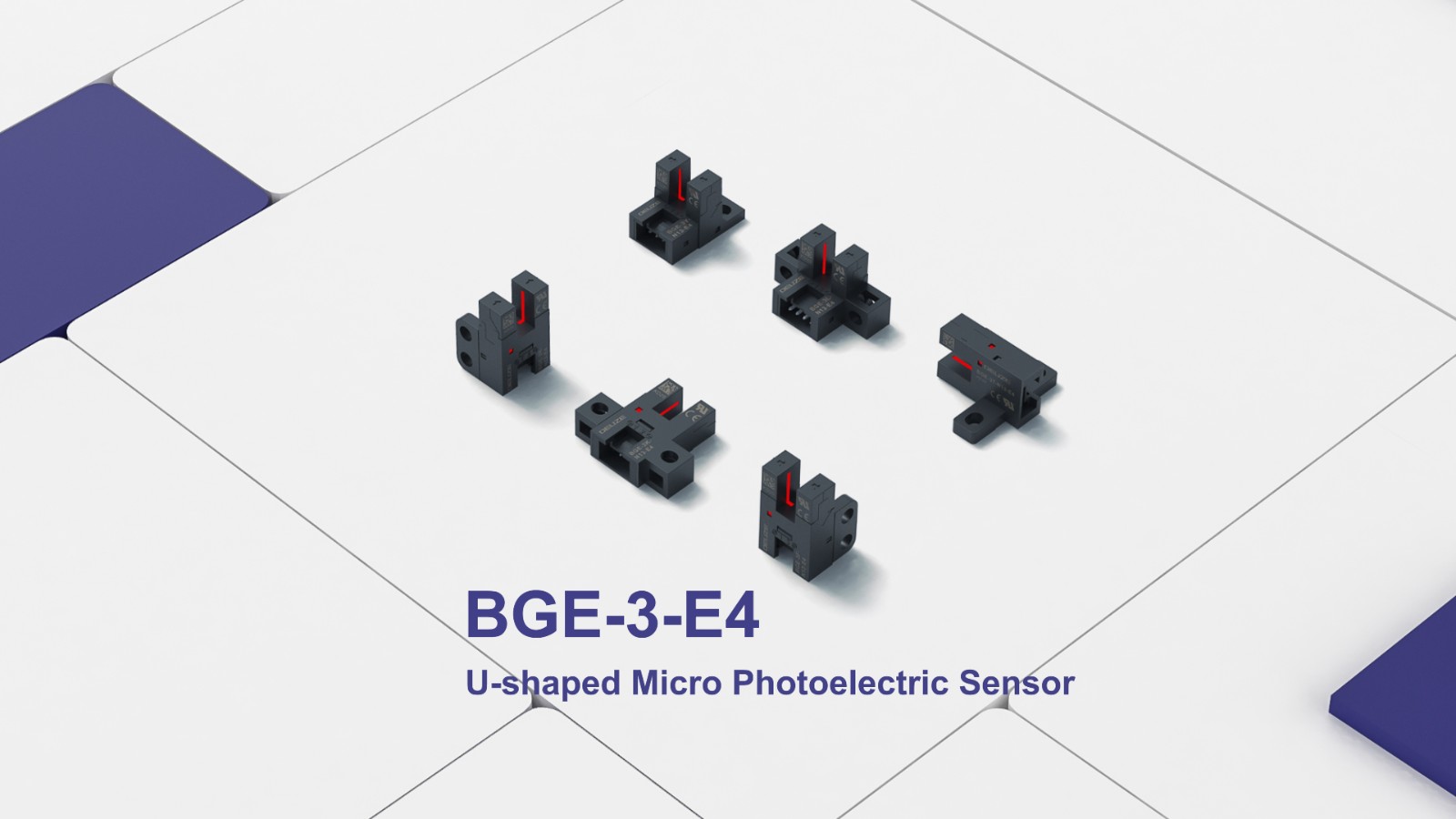 DEUZE 德尔兹 BGE-3-E4系列微槽型光电传感器