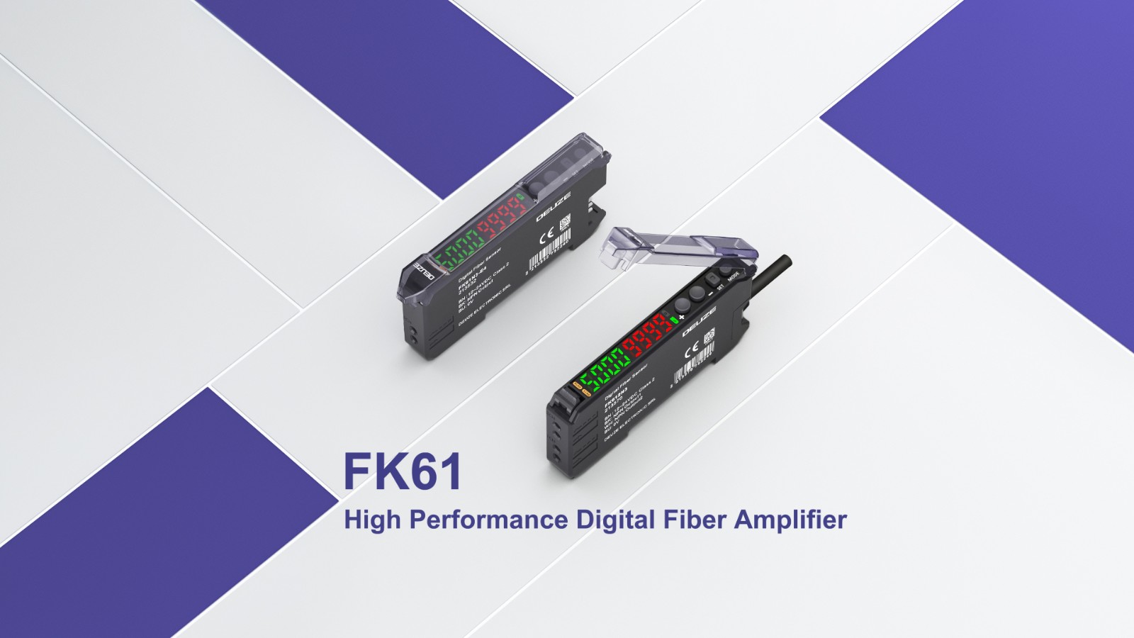 DEUZE 德尔兹 FK61系列高性能数显光纤放大器