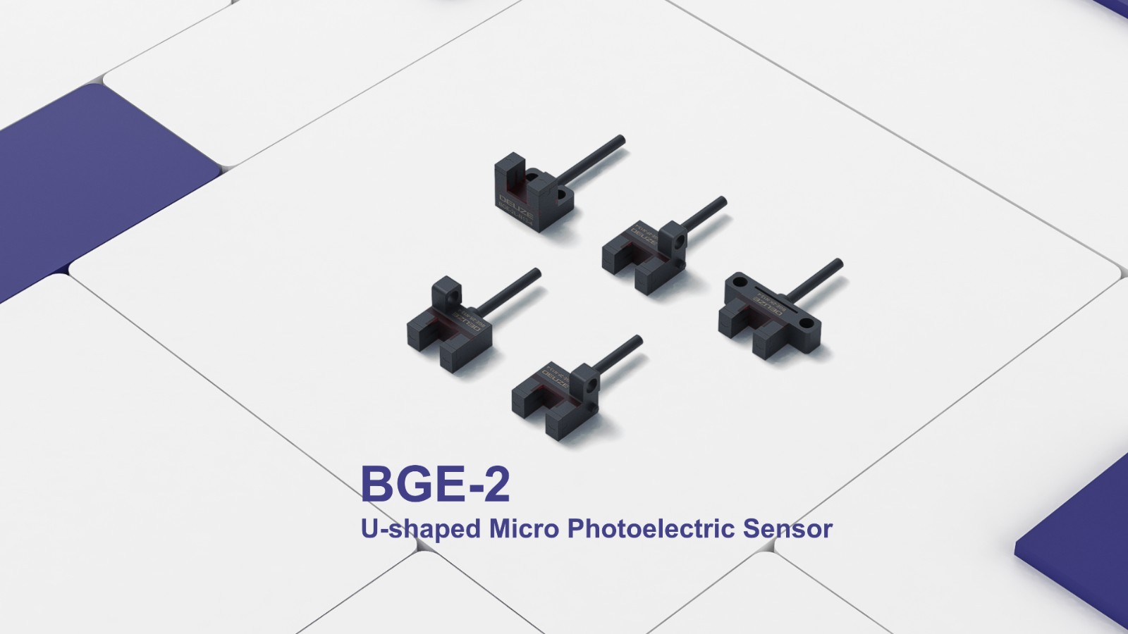 DEUZE 德尔兹 BGE-2系列放大器内置超小型光电传感器