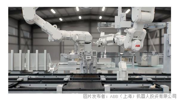 ABB机器人RobotStudio® HyperReality技术平台集成了NVIDIA加速计算与仿真能力,可生成海量工业级高保真仿真场景用于机器人训练.jpg ABB机器人RobotStudio® HyperReality技术平台集成了NVIDIA加速计算与仿真能力,可生成海量工业级高保真仿真场景用于机器人训练.jpg