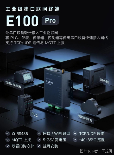 贝锐蒲公英全新工业WiFi串口服务器:免布线双串口老设备“秒变”智能!(图1)