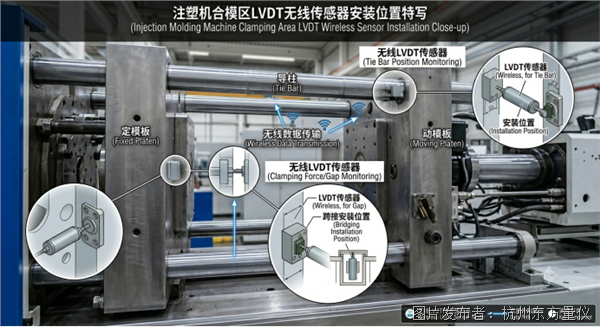 注塑机模具保护新思路:无线位移实时感知(图1)