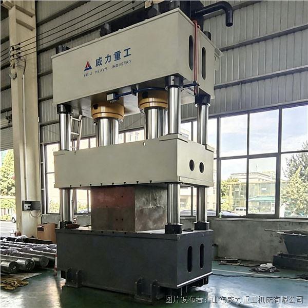 厚合金钢板卷圆成型液压机