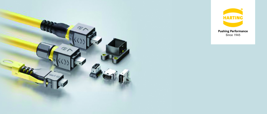 Mini PushPull 系列—用于穿板安裝(PFT) 的ix Industrial®電纜內嵌式插座