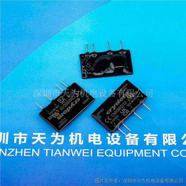 美國(guó)crydom快達(dá)PCB安裝固態(tài)繼電器CMX60D10