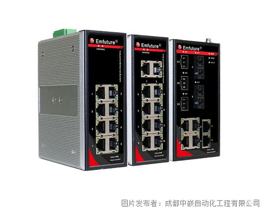中嵌科技：導軌式網管型交換機 EKS-6800系列