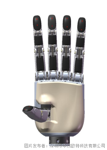 華茂歐特靈巧手H0616 觸覺版