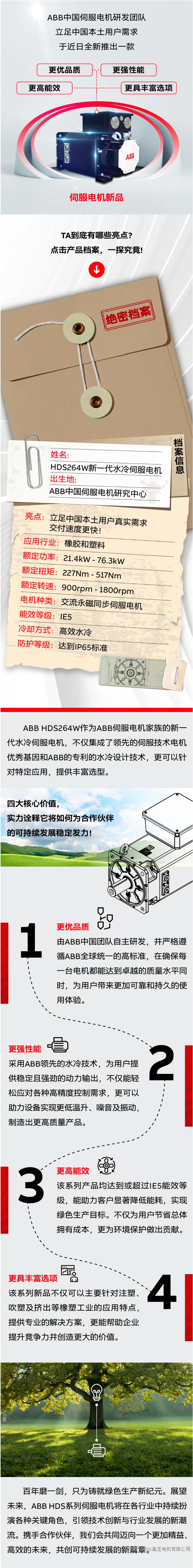 ABB HDS水冷伺服電機問世！ 一款集前沿強散熱技術與本土智慧于一體的伺服電機！