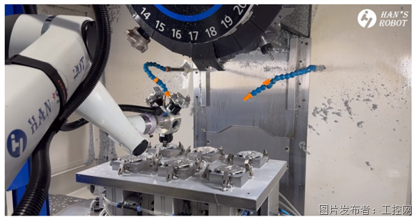 整體提速35%！大族機(jī)器人更適合CNC機(jī)床上下料