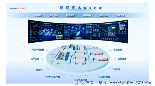 智慧水务管理系统方案 智慧供水信息化平台 智慧水务自动化调度系统