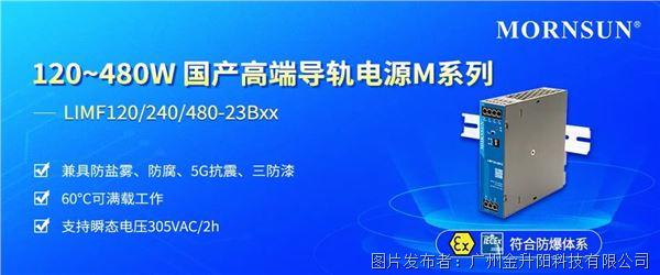 金升陽 120-480W高端導軌電源M系列