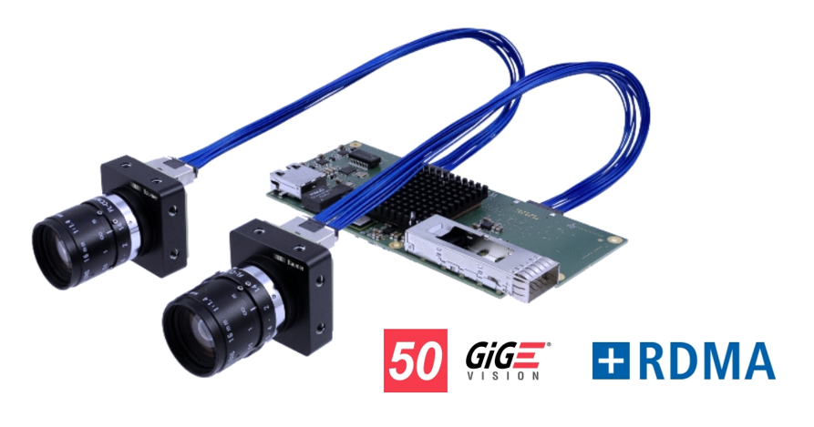 堡盟全新QXF系列50 GigE双头板级相机，工业视觉的新方向