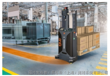 無需司機(jī)也能堆放托盤？igus自主叉車讓物流更高效